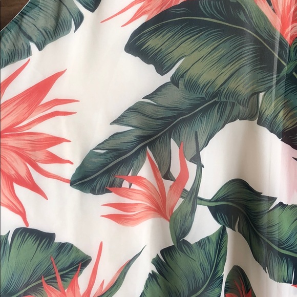 Show Me Your MuMu Leaf Printed Mini Dress! - Picture 5 of 5